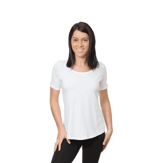 Bamboo Women's "Lottie" T-shirt – Short Sleeve